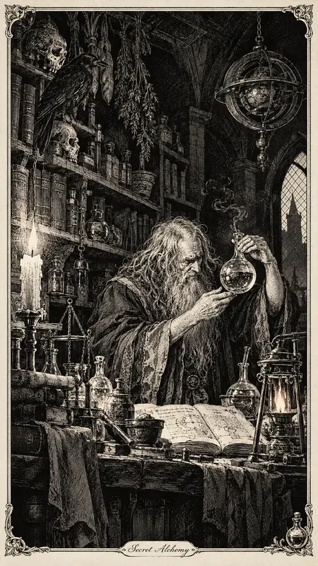 The Vintage Gamebook Illust Artframes