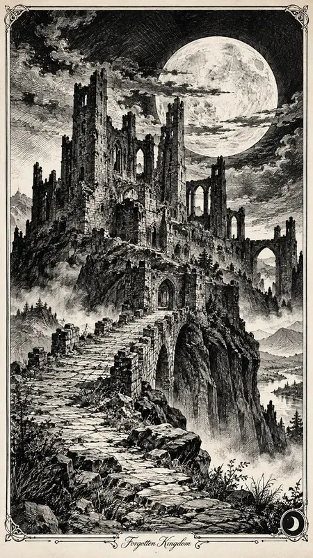 The Vintage Gamebook Illust Artframes