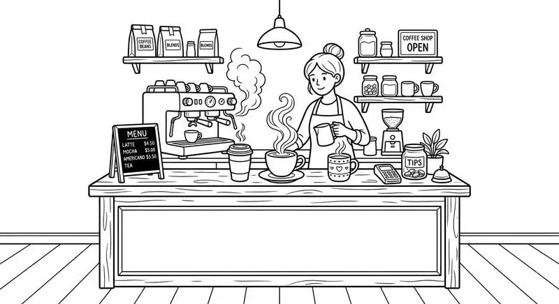 Premium KDP Coloring Book Page Generator