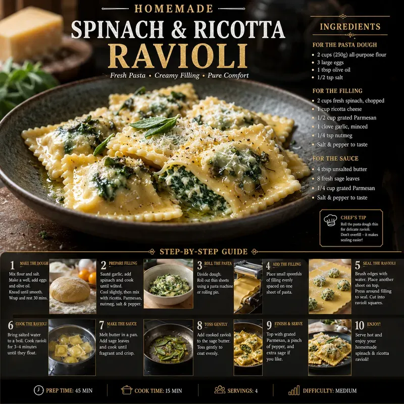 Professional Recipe Infographics