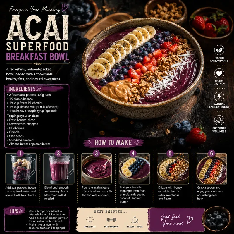 Professional Recipe Infographics