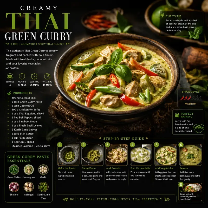 Professional Recipe Infographics