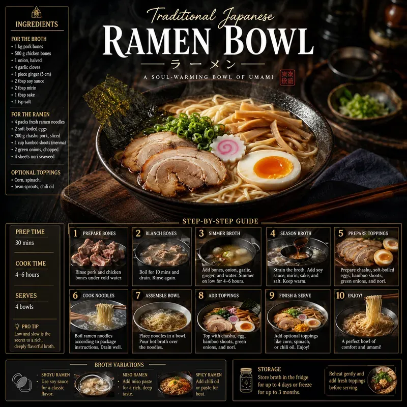 Professional Recipe Infographics