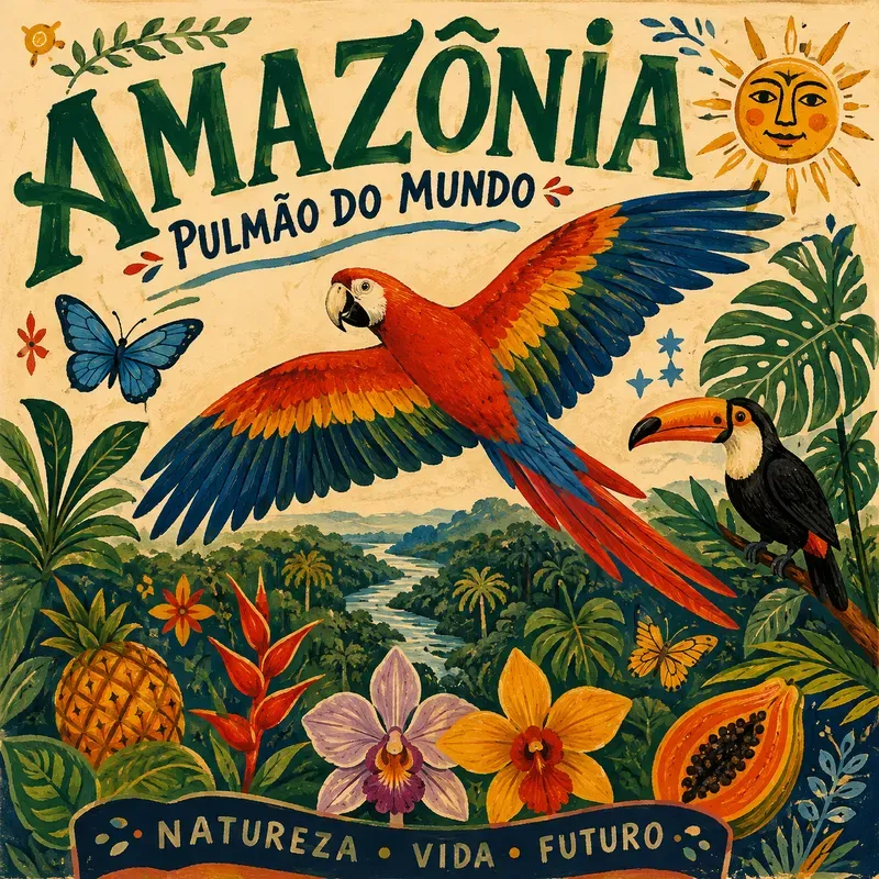 Tropical Brazil Folk Art Paradises