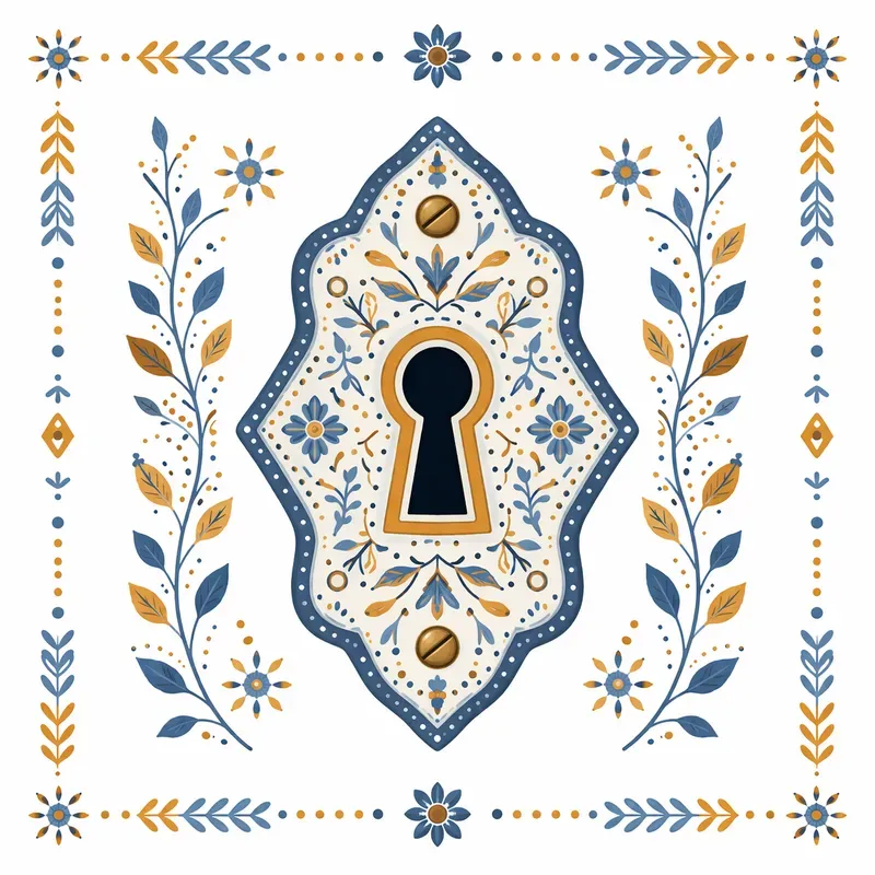 Nordic Folk Art Icon Grid Sets