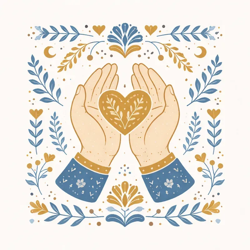 Nordic Folk Art Icon Grid Sets