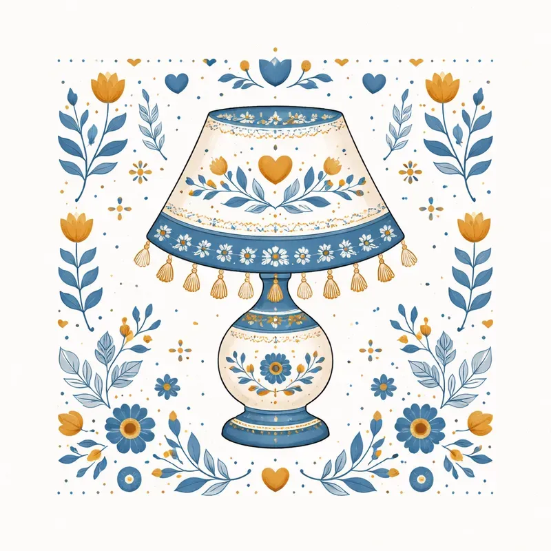 Nordic Folk Art Icon Grid Sets