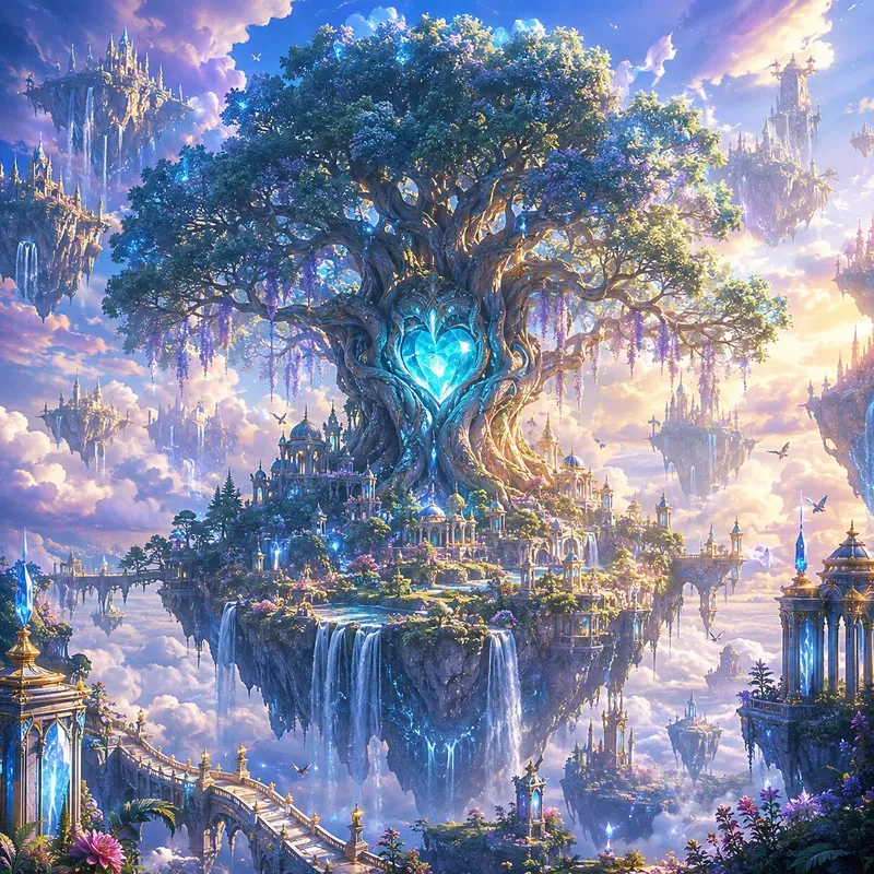 Enchanted Floating Kingdoms