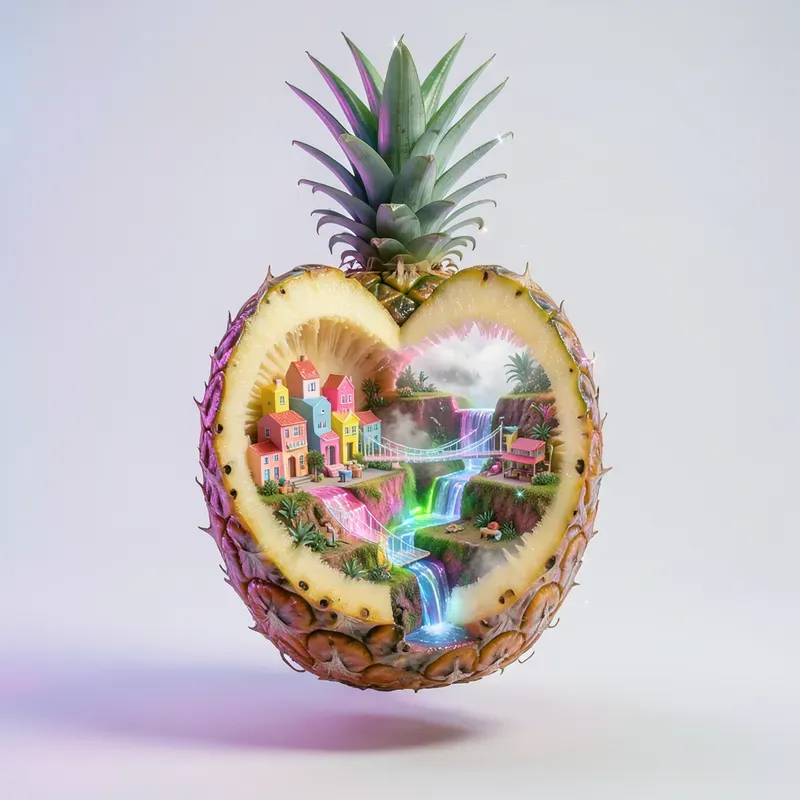 Floating Fruit Islands