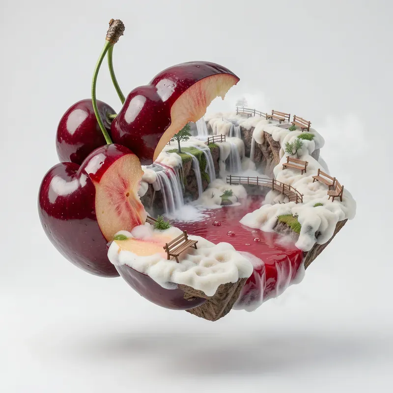 Floating Fruit Islands