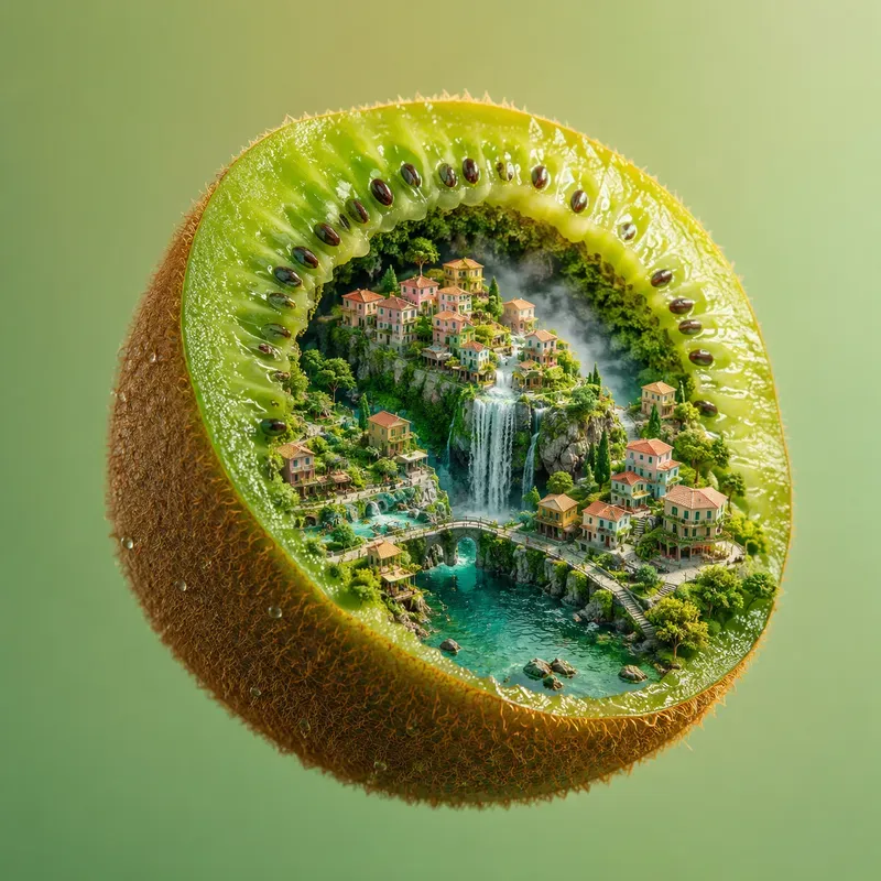 Floating Fruit Islands