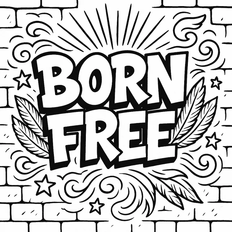 Graffiti Coloring Pages Generators