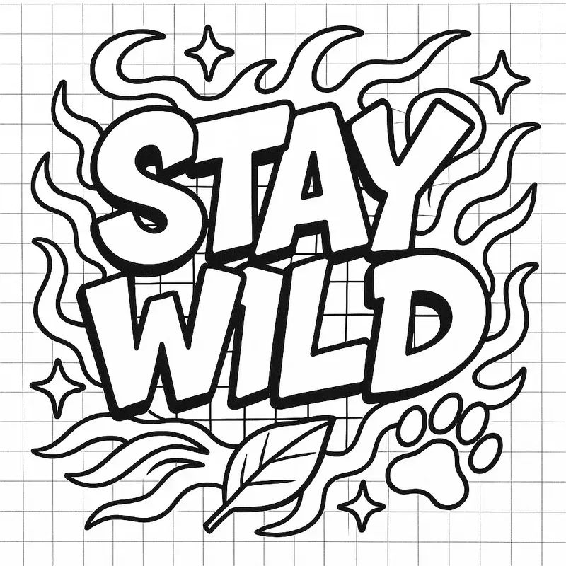 Graffiti Coloring Pages Generators