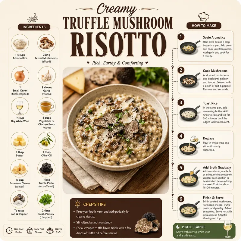 Modern Recipe Infographics