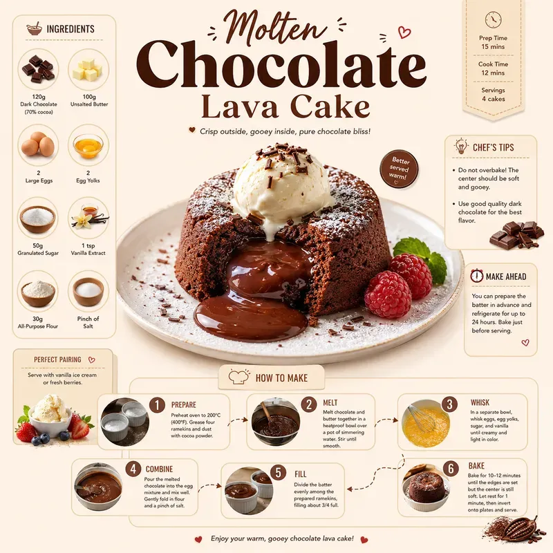 Modern Recipe Infographics