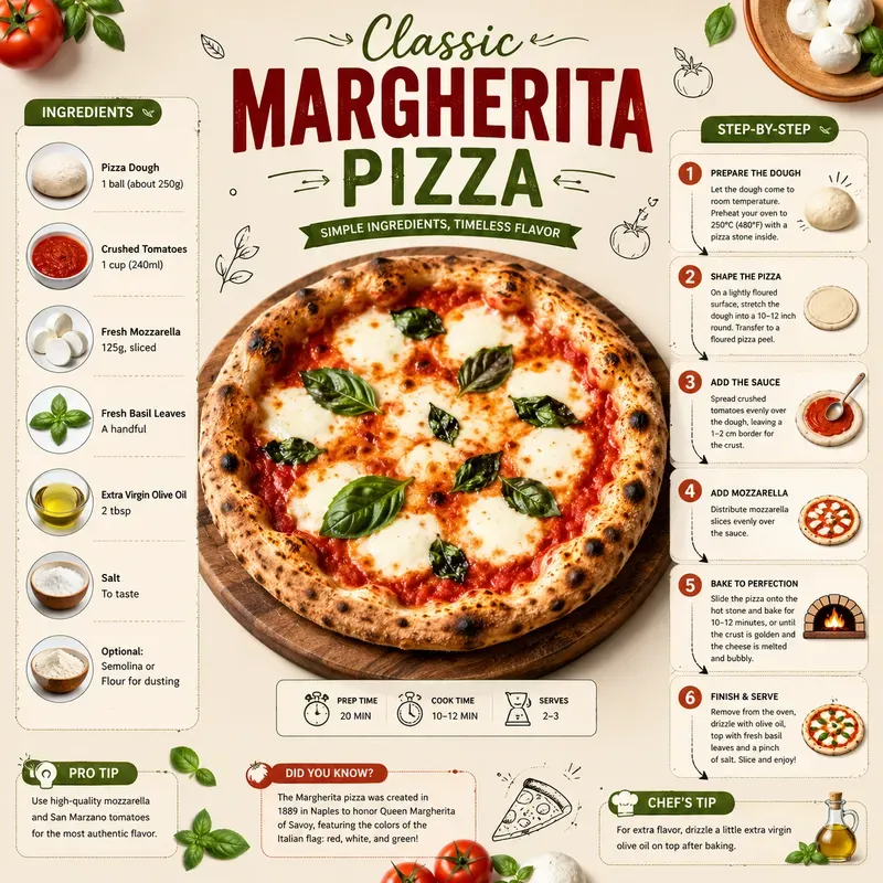 Modern Recipe Infographics