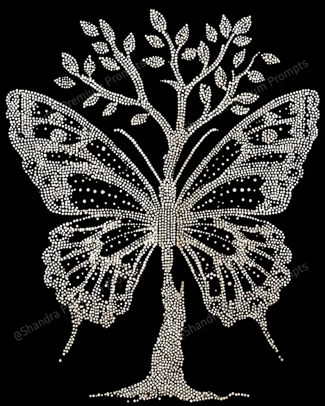 Dot Matrix Pointillist Art Logo Designs