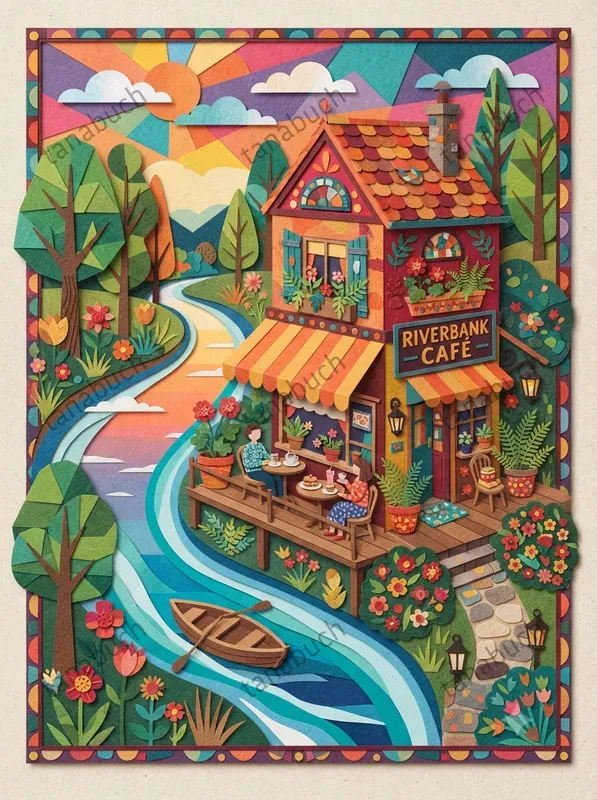 Paper Cut Art Mosaics