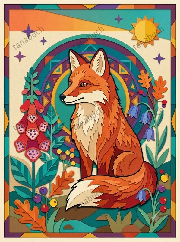 Paper Cut Art Mosaics