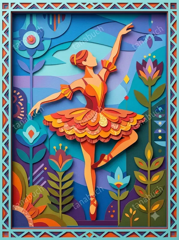 Paper Cut Art Mosaics