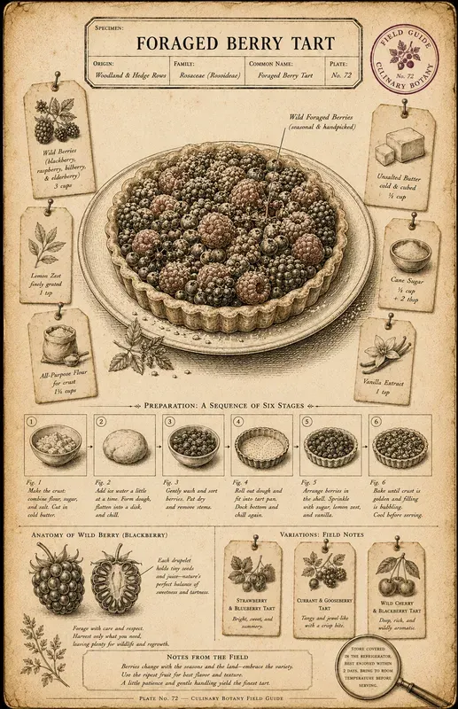 Botanical Recipe Infographic Generator