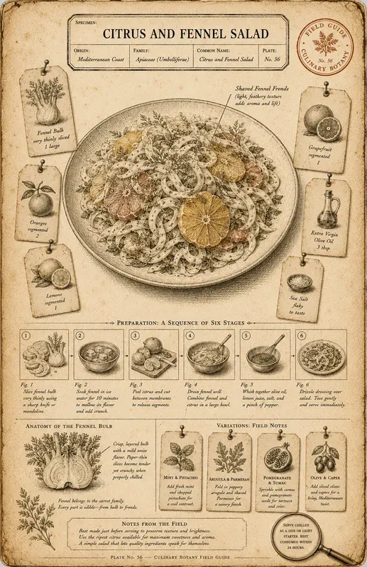Botanical Recipe Infographic Generator