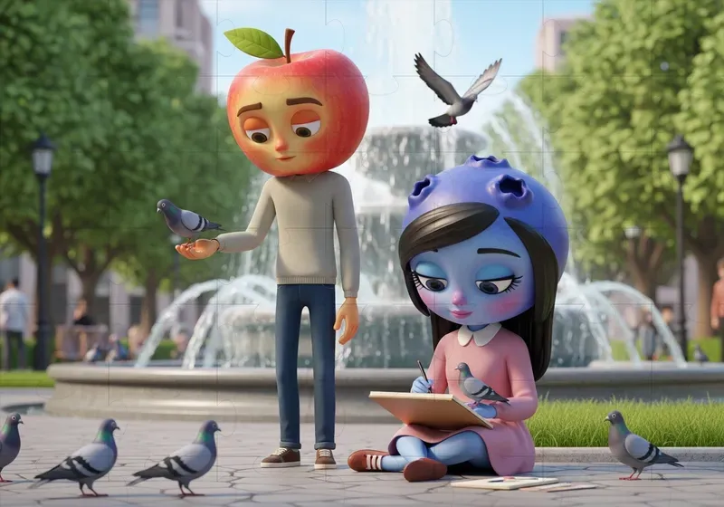 Anthro Fruit Scenes