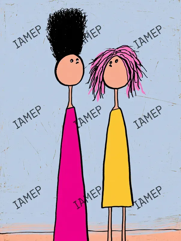Quirky Elongated Characters