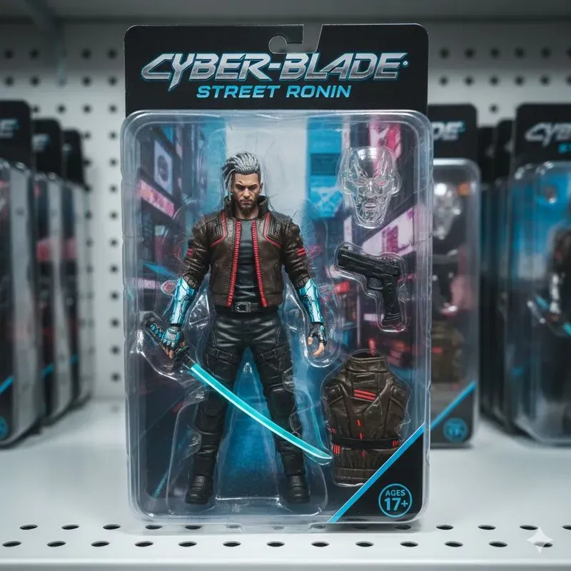 Celebrity Action Figure Packaging Sets
