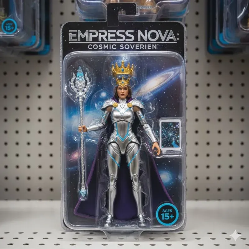 Celebrity Action Figure Packaging Sets