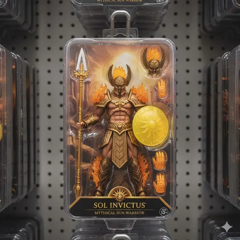 Celebrity Action Figure Packaging Sets