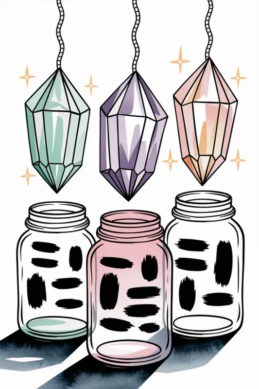 Whimsical Nature Forms In Watercolors