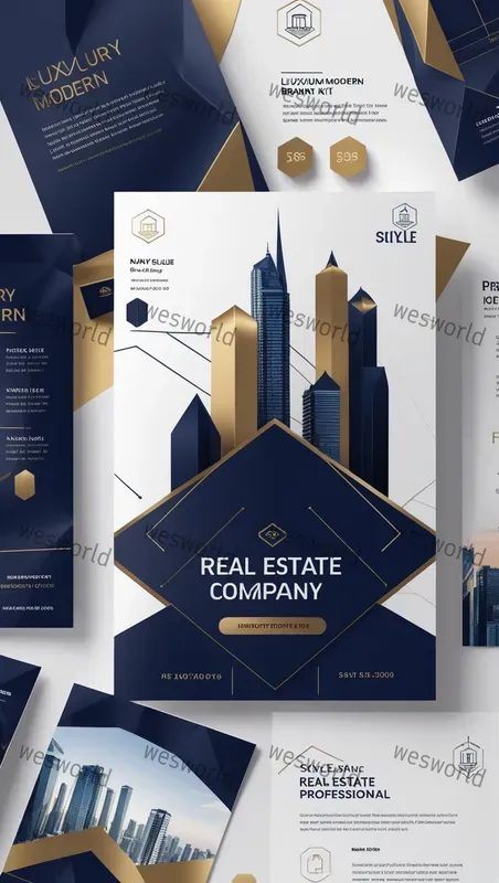 Brand Design Logo Premium Landing Pages