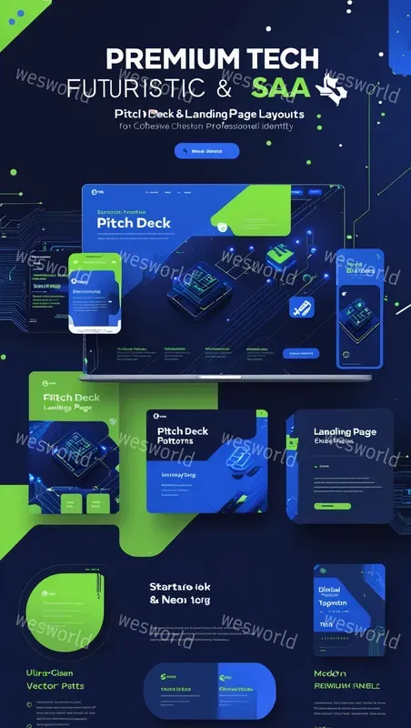 Brand Design Logo Premium Landing Pages