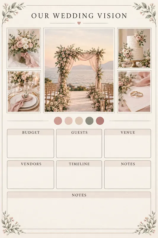 Wedding Planning Journal Templates