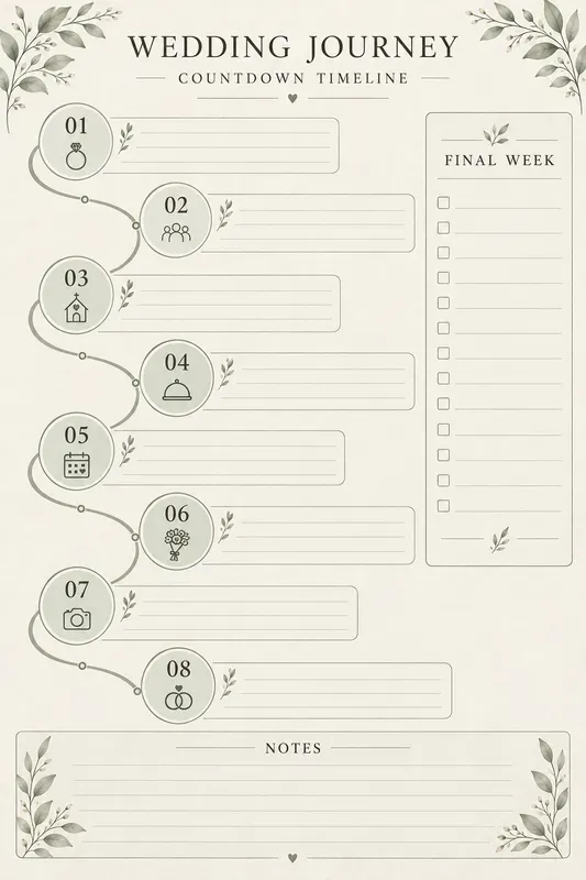 Wedding Planning Journal Templates