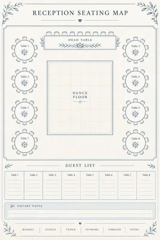 Wedding Planning Journal Templates