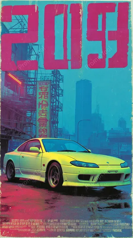 Brutal Retro Car Posters