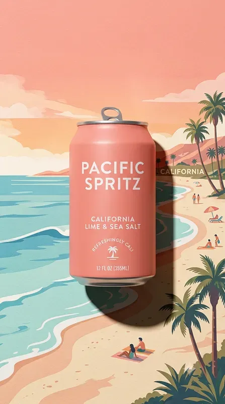 Vintage American Ocean Product Art
