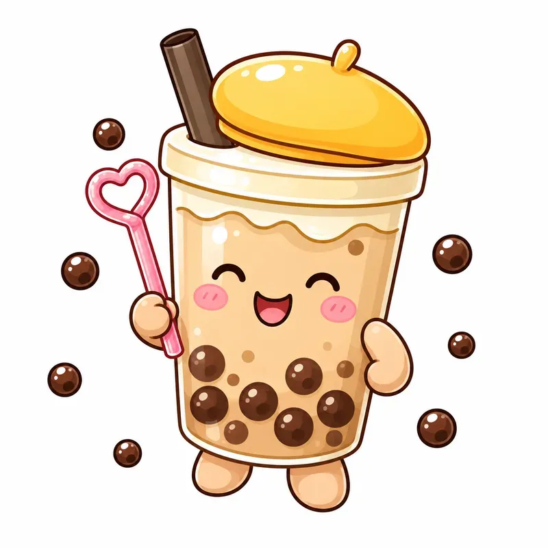 Kawaii Food Mascot Generator