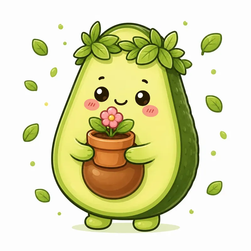 Kawaii Food Mascot Generator