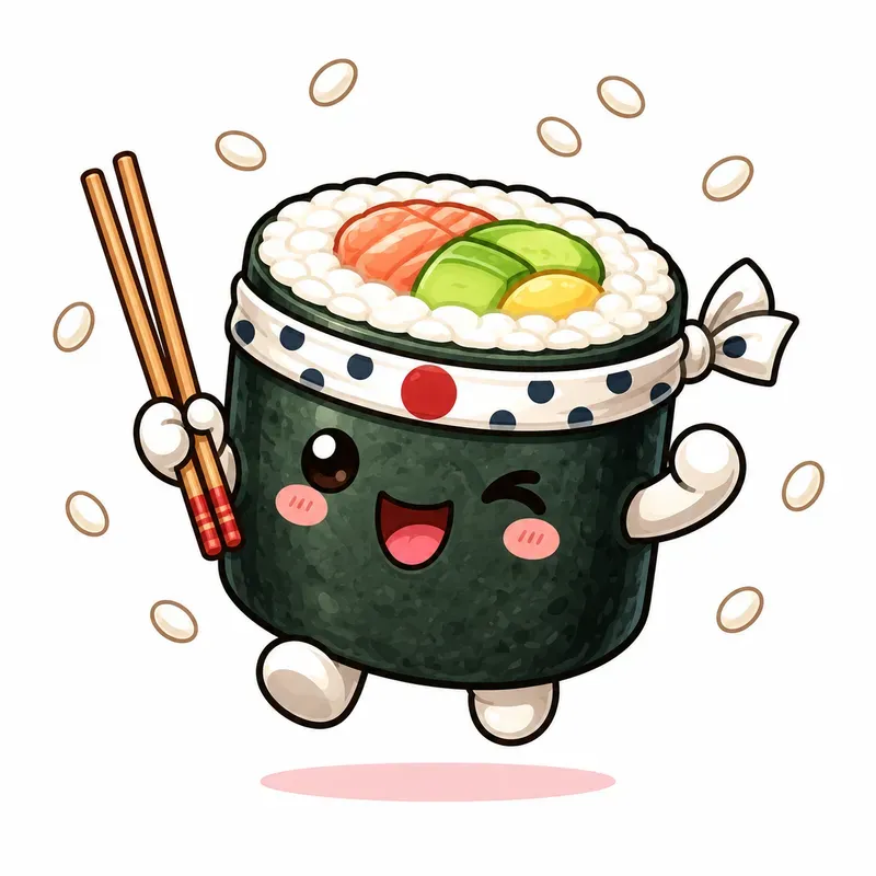 Kawaii Food Mascot Generator