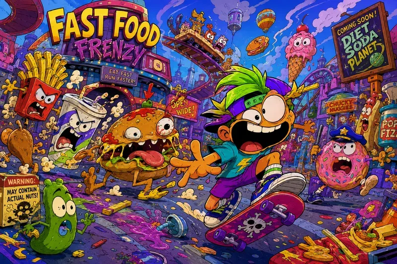 Infinite 90s Cartoon Generator