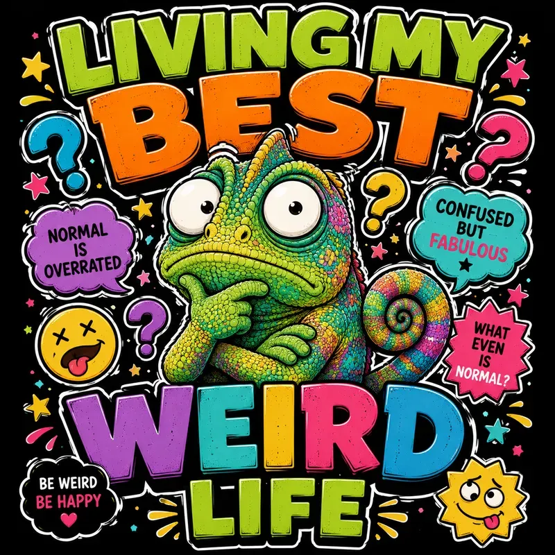 Funny Animal Mood Quote Tshirt Art