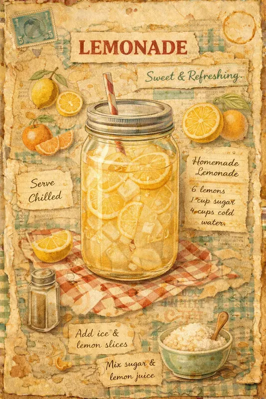 Vintage American Kitchen Junk Journals