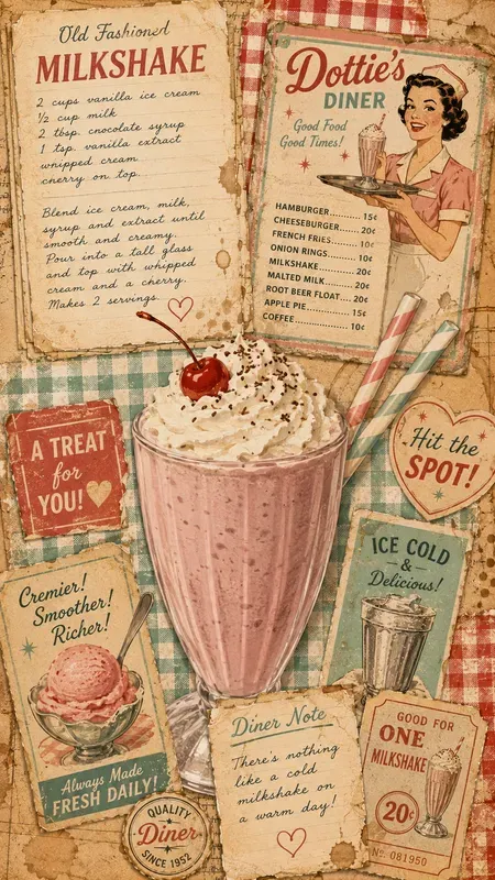 Vintage American Kitchen Junk Journals
