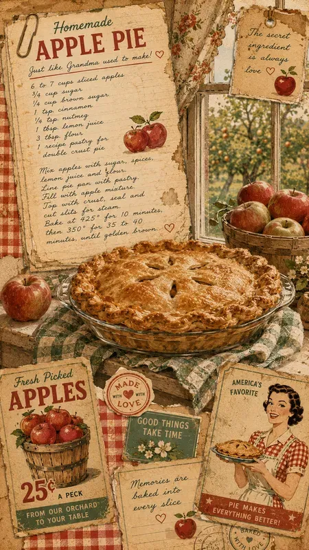 Vintage American Kitchen Junk Journals