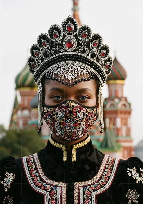Cinematic Cultural Vogue Portrait Series