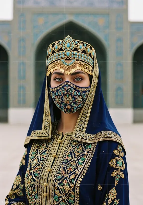 Cinematic Cultural Vogue Portrait Series