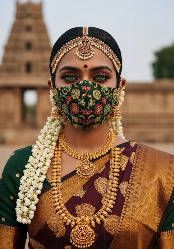 Cinematic Cultural Vogue Portrait Series